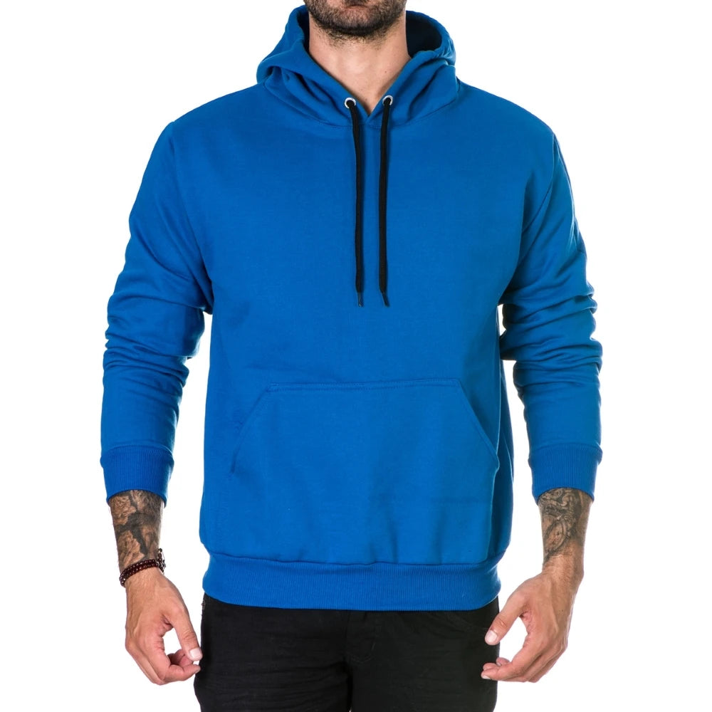 Blusa de Moletom Masculina Lisa Básica